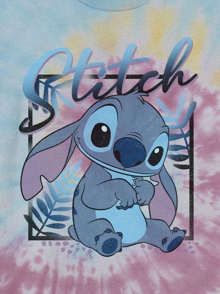 Image 2 of 4, Kids Lilo and Stitch Tie Dye Graphic Tee