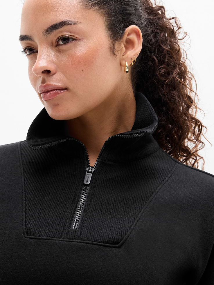 Image 3 of 6, Cozy Karma 1/2 Zip Dress