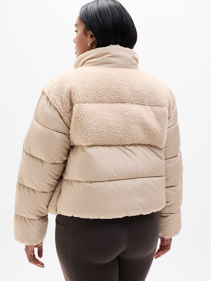 Image 6 of 6, Halo Hybrid Puffer Jacket