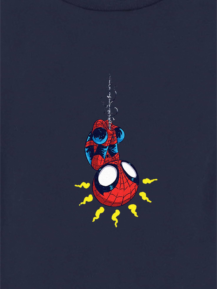 Image number 3 showing, Toddler Spiderman Retro Classic Graphic Tee
