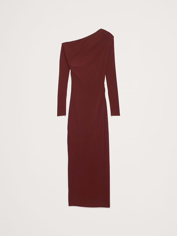 Matte Jersey Open Back Maxi Dress