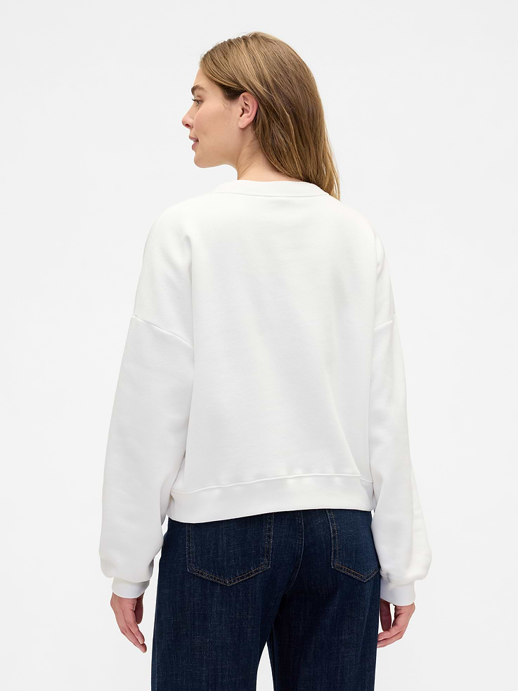 Image number 2 showing, Relaxed Wedge Gap Logo Sweatshirt