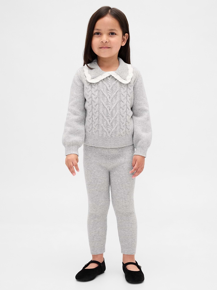 Image number 1 showing, Baby & Toddler CashSoft Rib Leggings