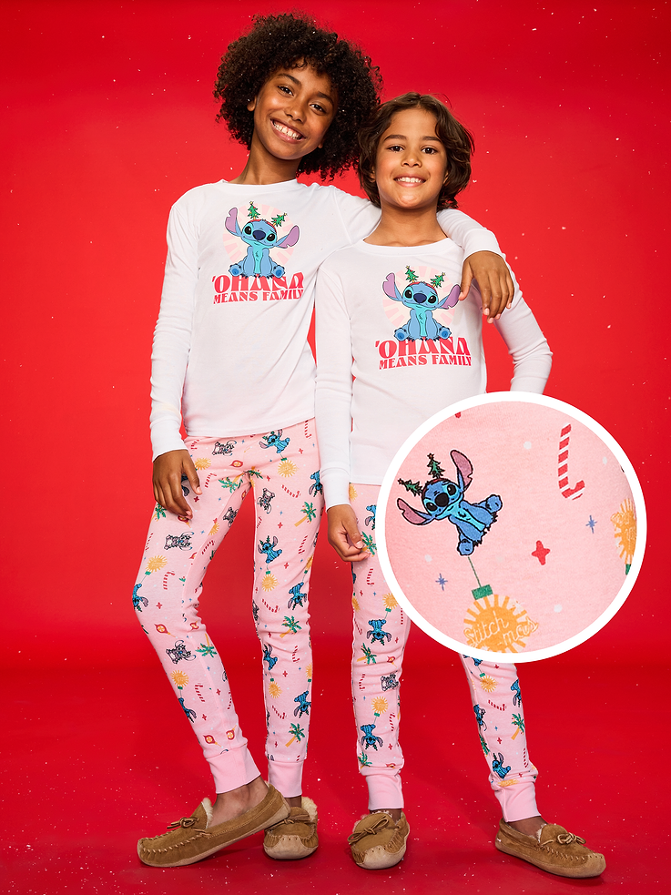 Image number 1 showing, Old Navy x Disney Gender-Neutral Graphic Snug-Fit Pajama Set for Kids
