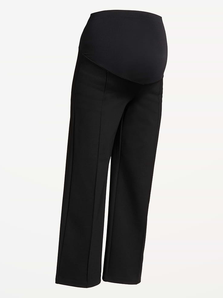 Image number 4 showing, Maternity Full-Panel Stevie Straight Pants