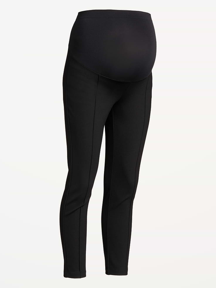 Image number 4 showing, Maternity Full-Panel Stevie Skinny Pants
