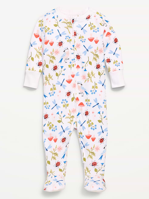 Old Old Navy x Lovevery Snug-Fit 2-Way-Zip Sleep & Play Footed One-Piece for Baby on clearance at Old Navy — 40% off