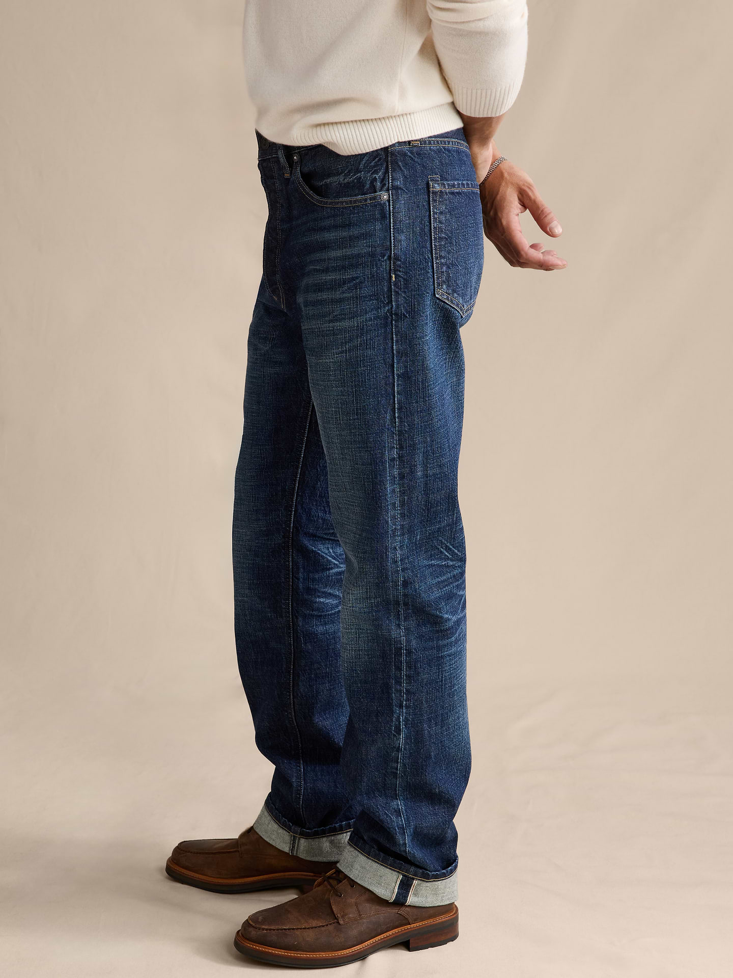 Image number 8 showing, Straight Selvedge Jean