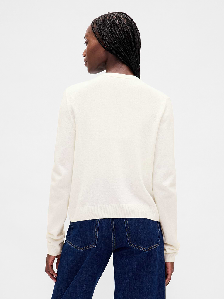 Image number 3 showing, CashSoft Crop Cardigan