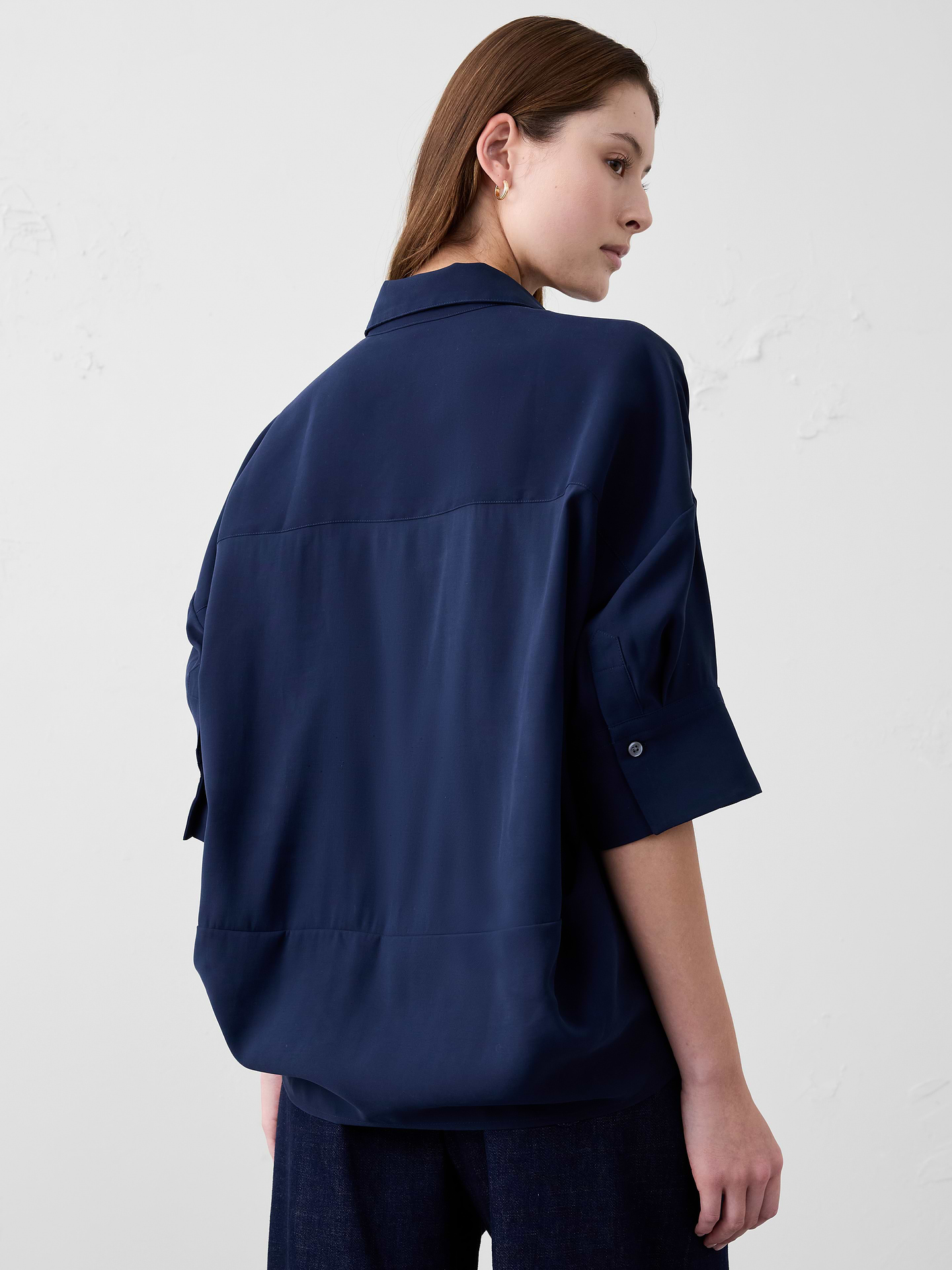 Image 2 of 4, Drapey Oversized Top