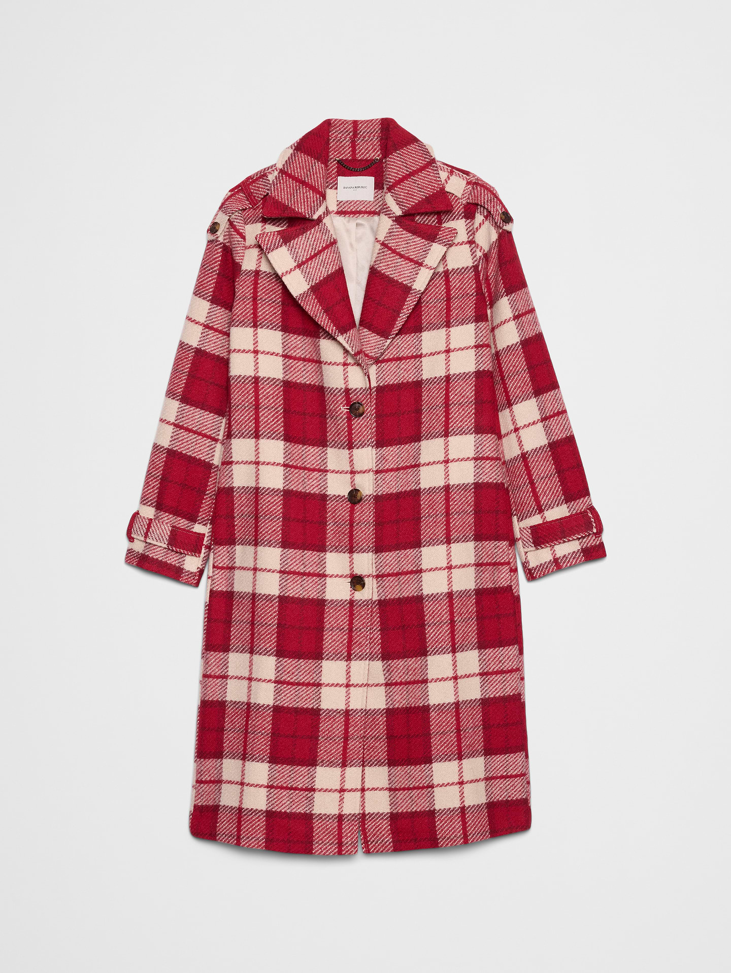 Image number 7 showing, Plaid Coat