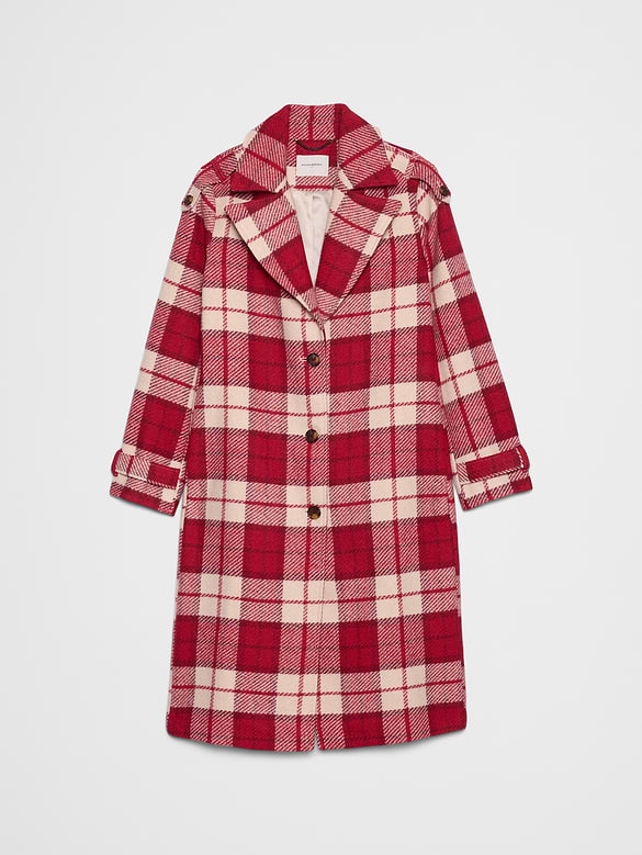 Plaid Coat