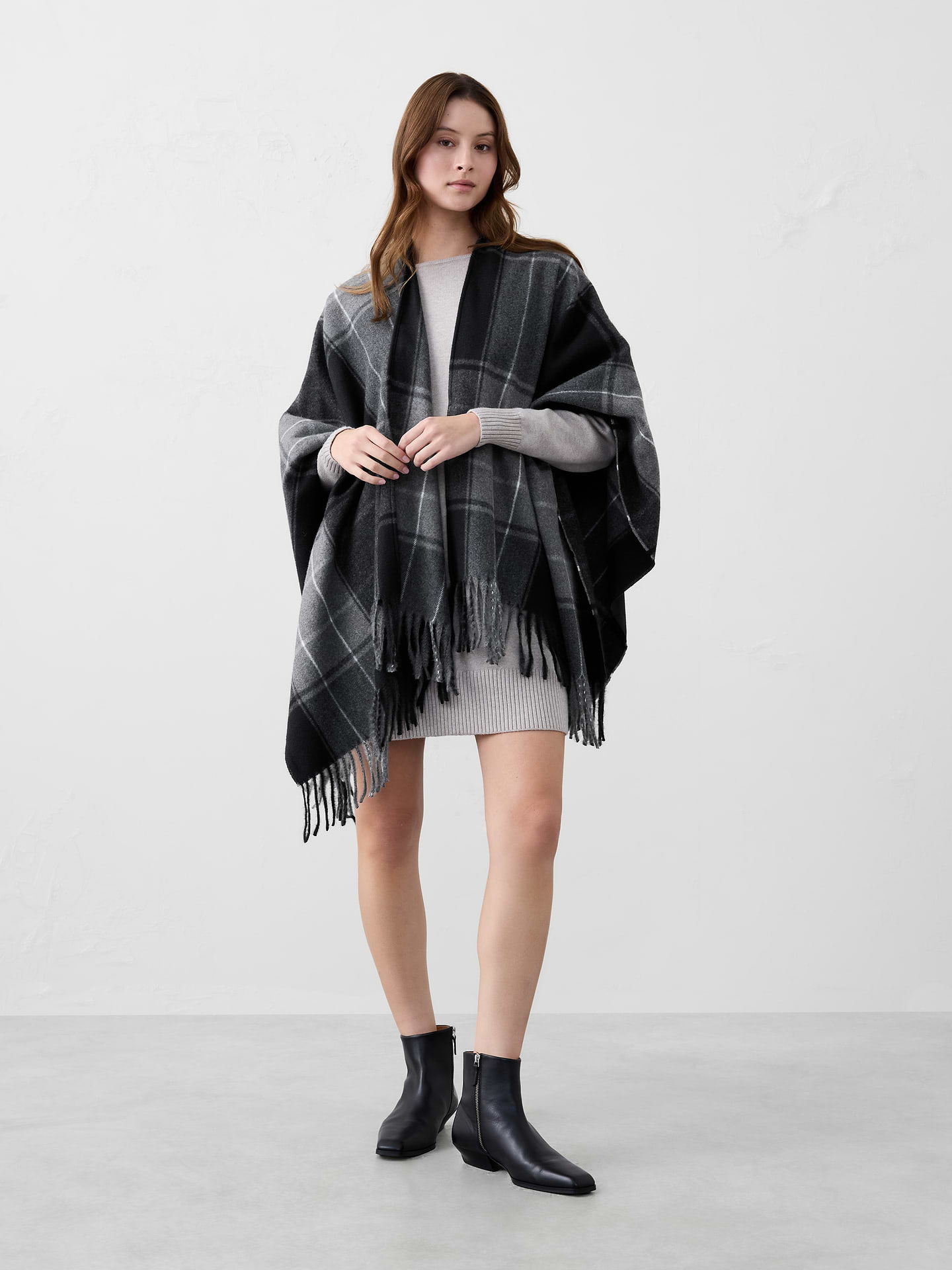 Image number 1 showing, Cozy Poncho