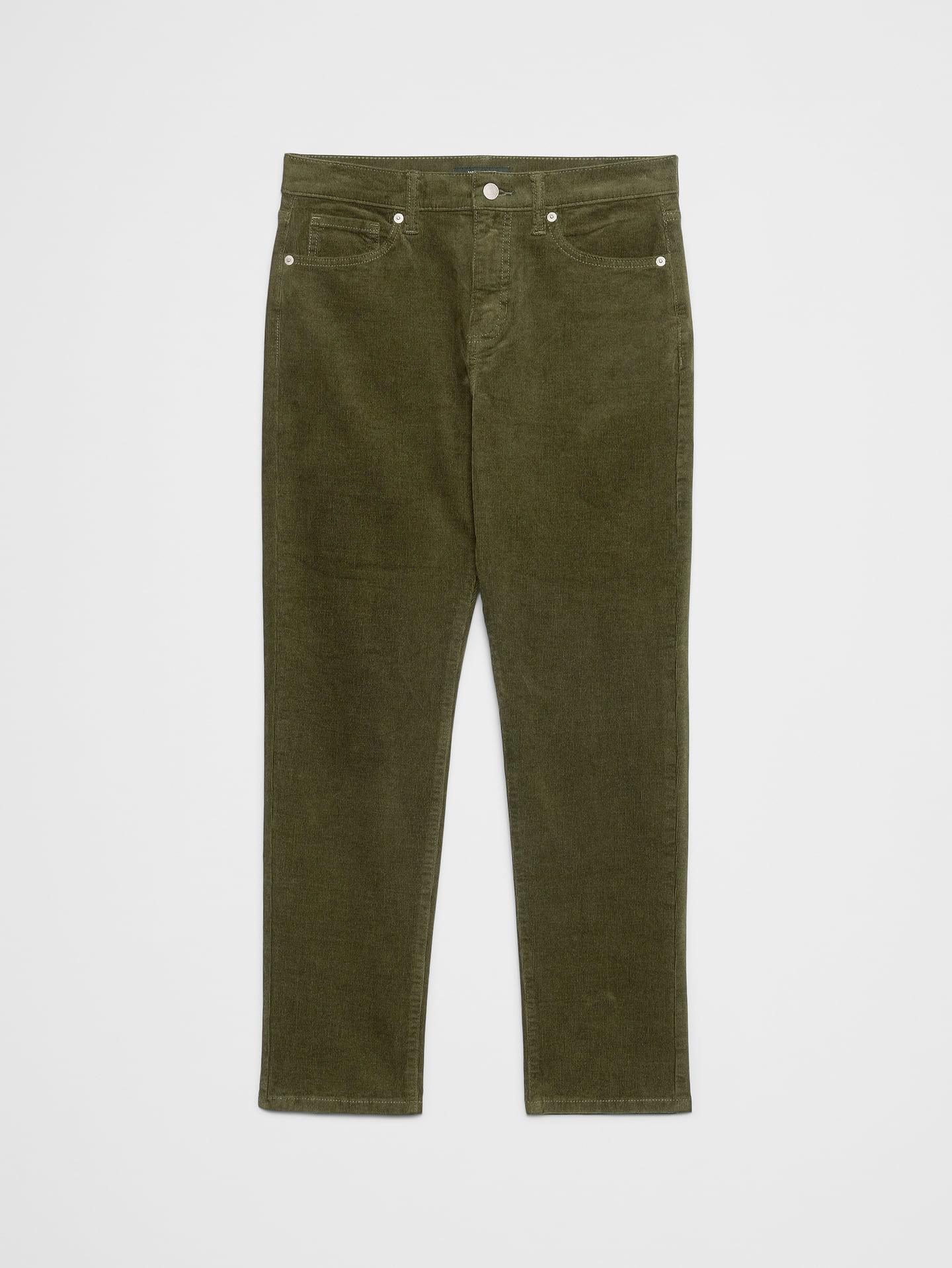Image number 4 showing, Slim High-Rise Corduroy Pant
