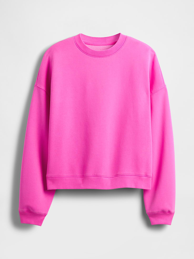Image number 4 showing, VintageSoft Wedge Crewneck Sweatshirt
