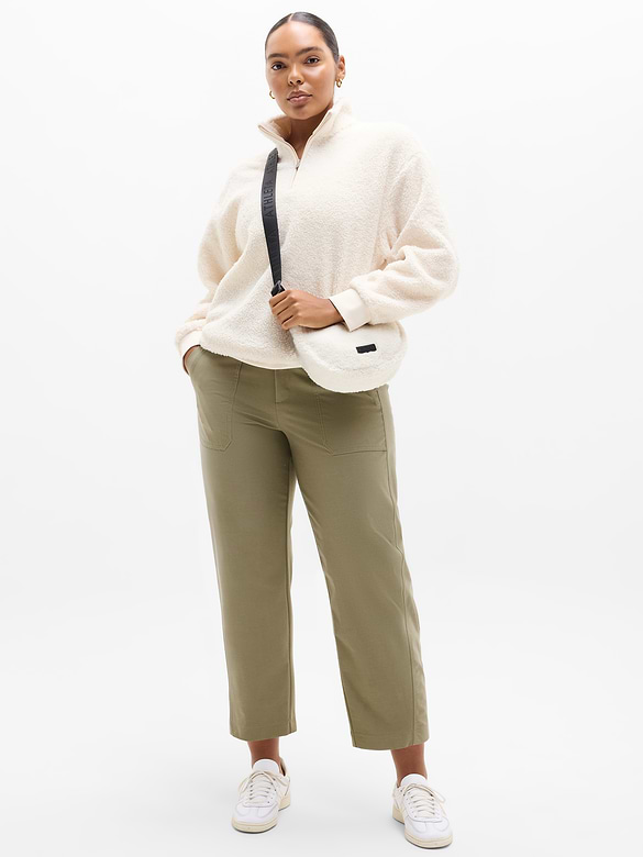 Skyline High Rise Barrel Leg Pant