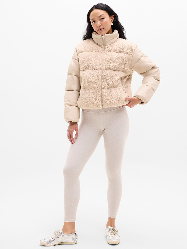 Image 2 of 6, Halo Hybrid Puffer Jacket