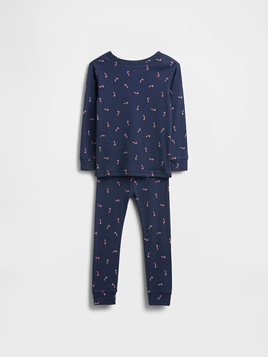 Image number 2 showing, Kids & Baby Organic Brushed Cotton Holiday PJ Set