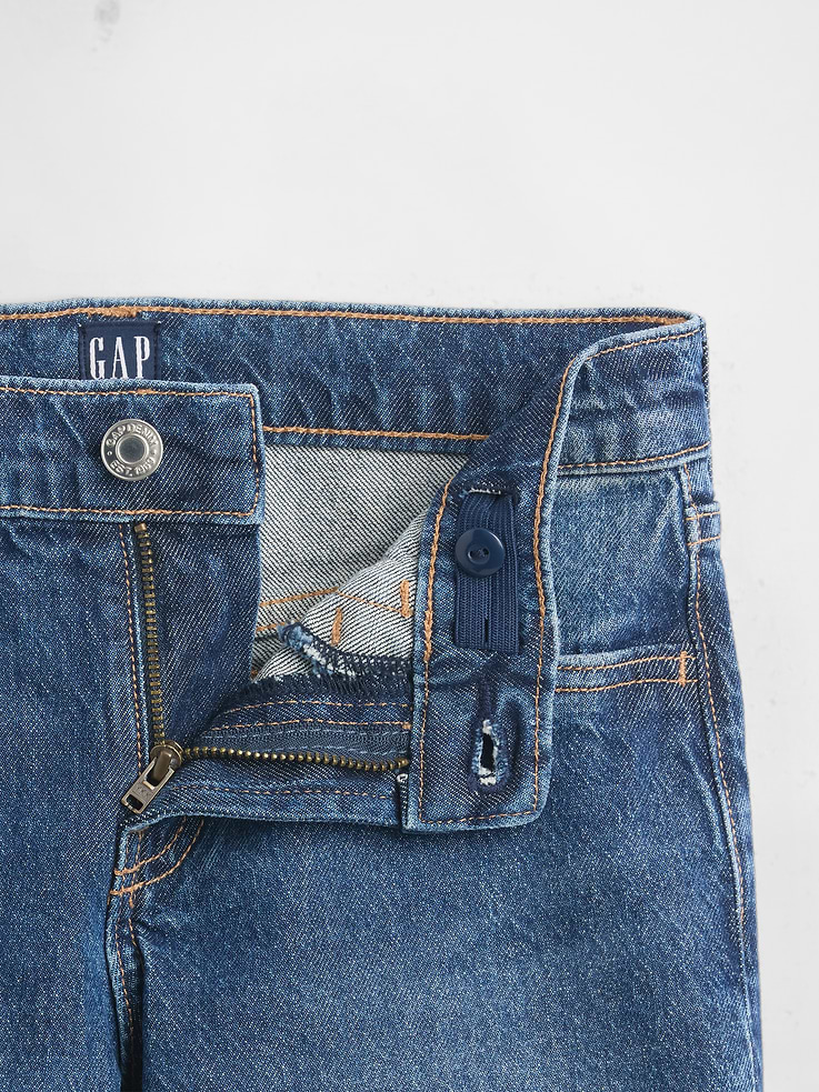 Image number 5 showing, Kids Low Rise Relaxed Straight Jeans