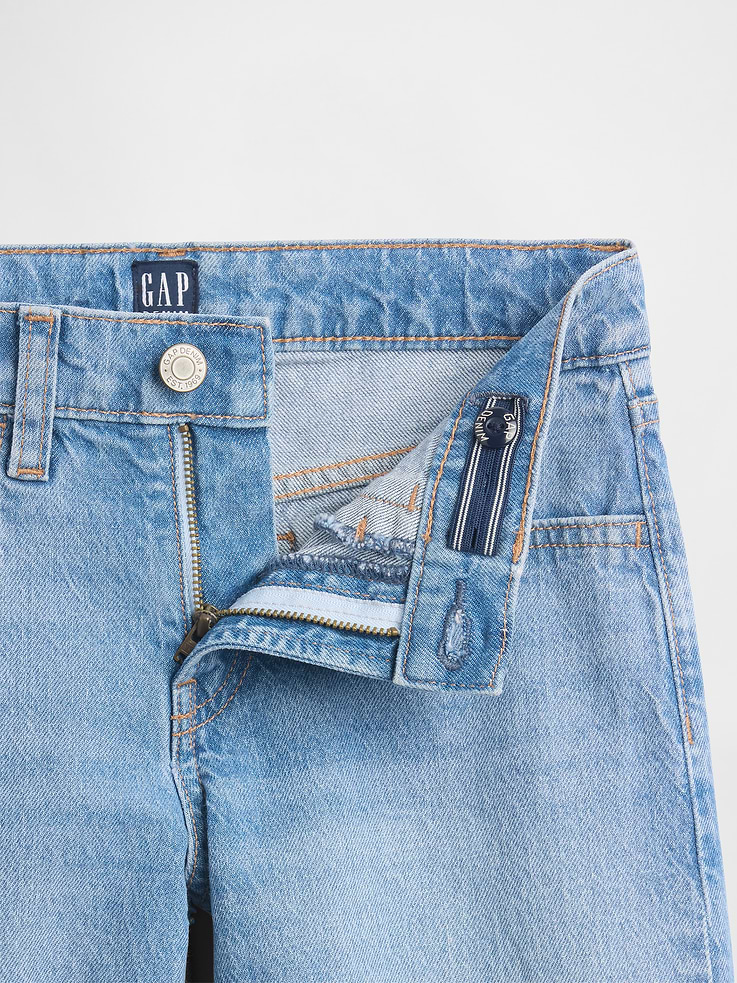 Image number 5 showing, Kids Low Rise Relaxed Straight Jeans