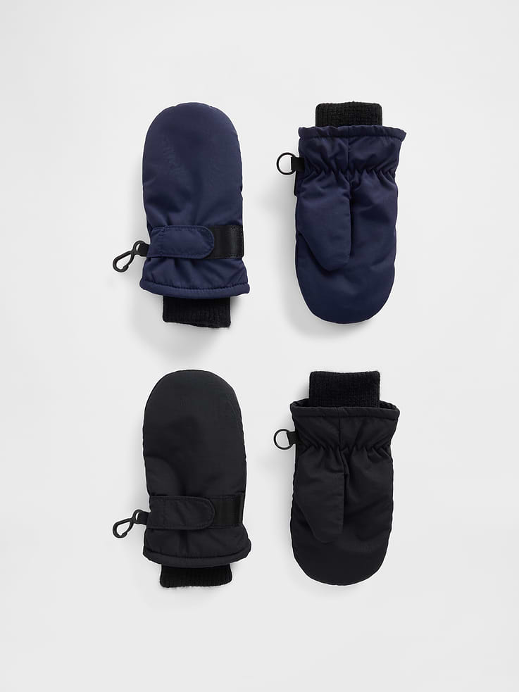 Image number 1 showing, Toddler Snow Mittens (2-Pack)