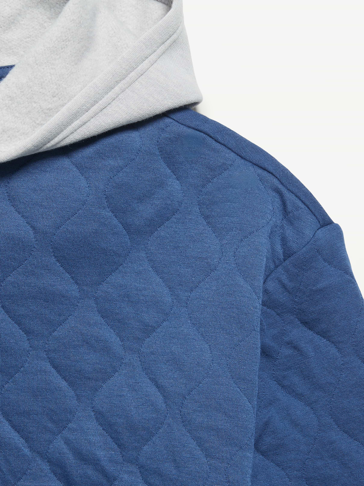 L'image numéro 4 présente Chandail à capuchon surdimensionné en molleton matelassé pour garçon
