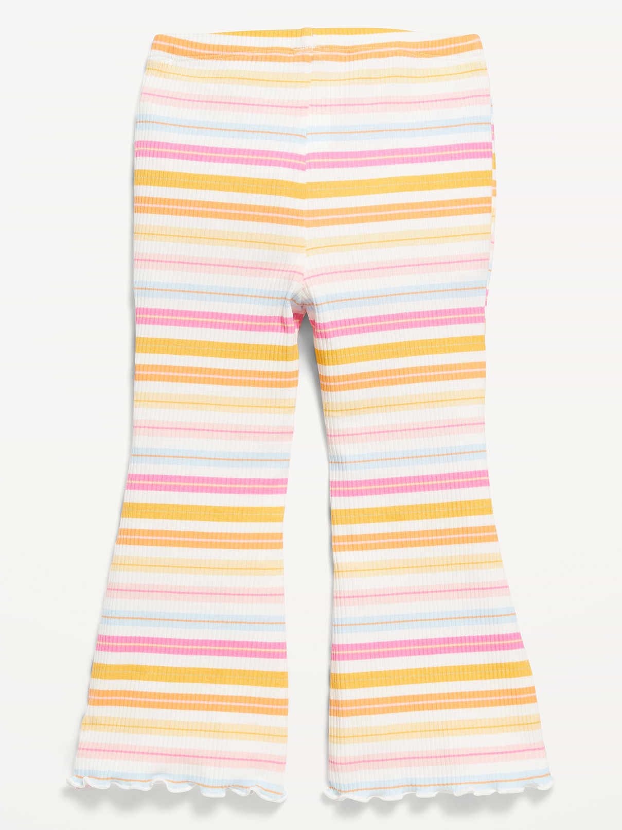 L'image numéro 2 présente Legging côtelé évasé pour toute-petite
