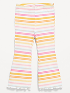 L'image numéro 1 présente Legging côtelé évasé pour toute-petite