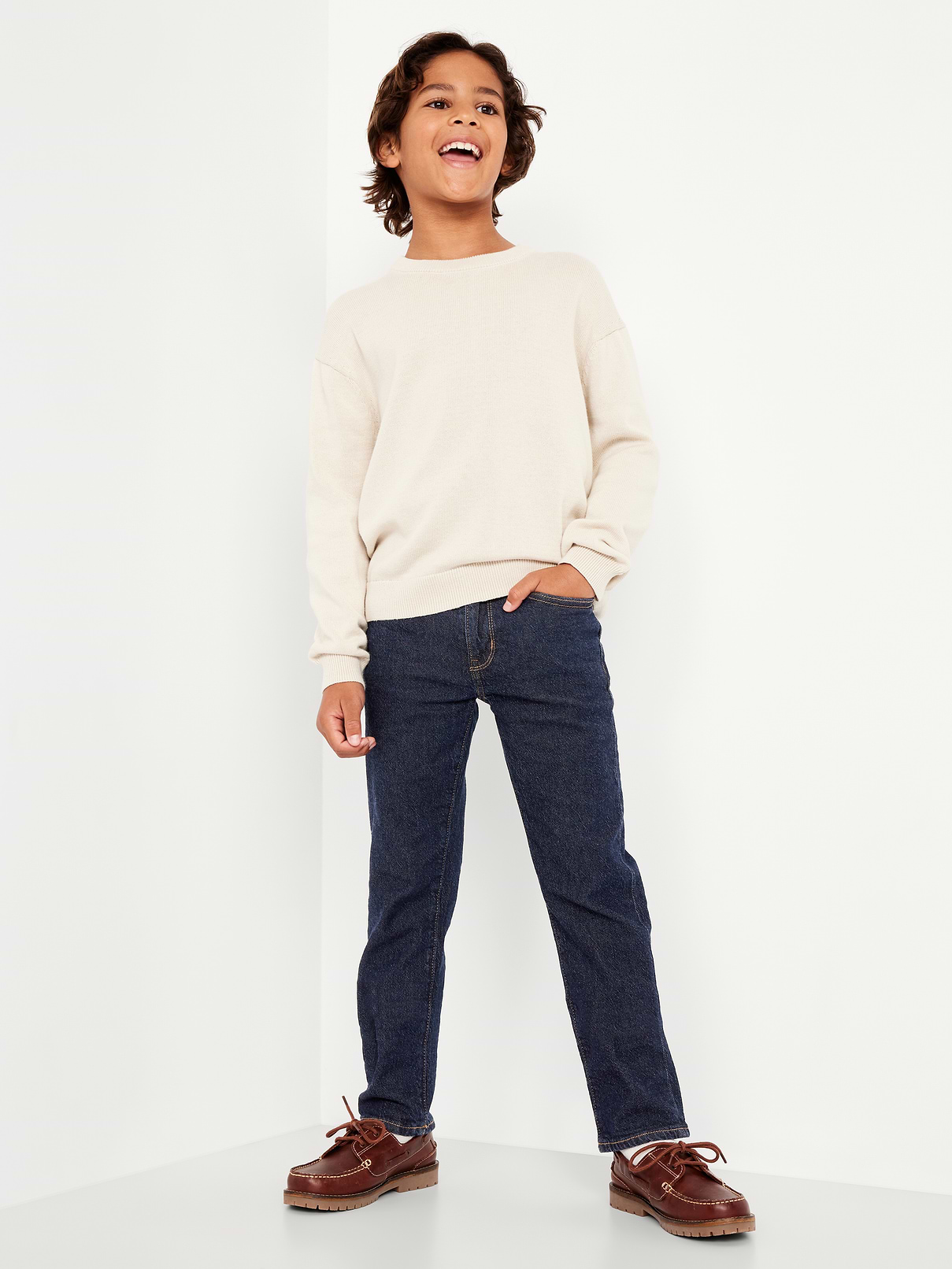 Image number 2 showing, Slim 360° Stretch Jeans for Boys