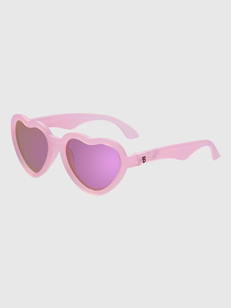 Image 2 of 4, Babiators Polarized Toddler and Kid Heart Sunglasses