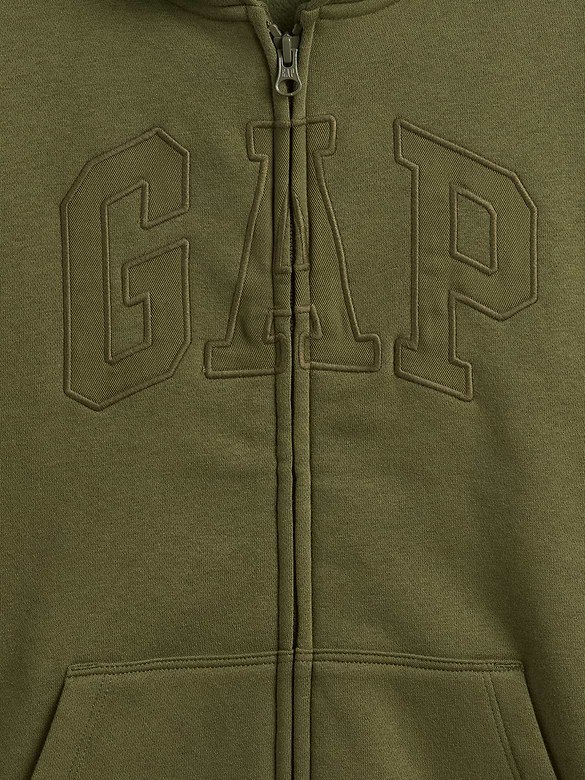 Kids VintageSoft Logo Zip Hoodie