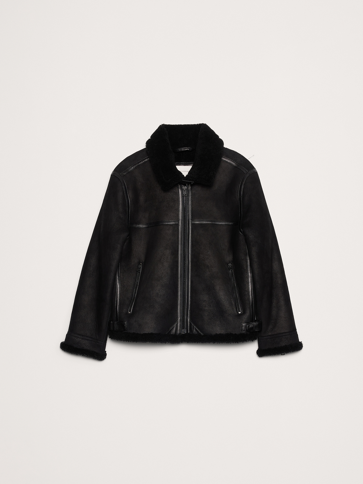 Shearling Aviator Jacket | Banana Republic