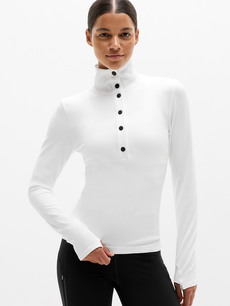 Image number 1 showing, Flurry Seamless Henley