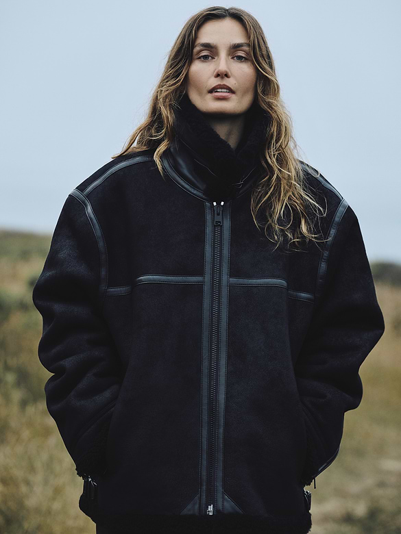 Shearling Aviator Jacket
