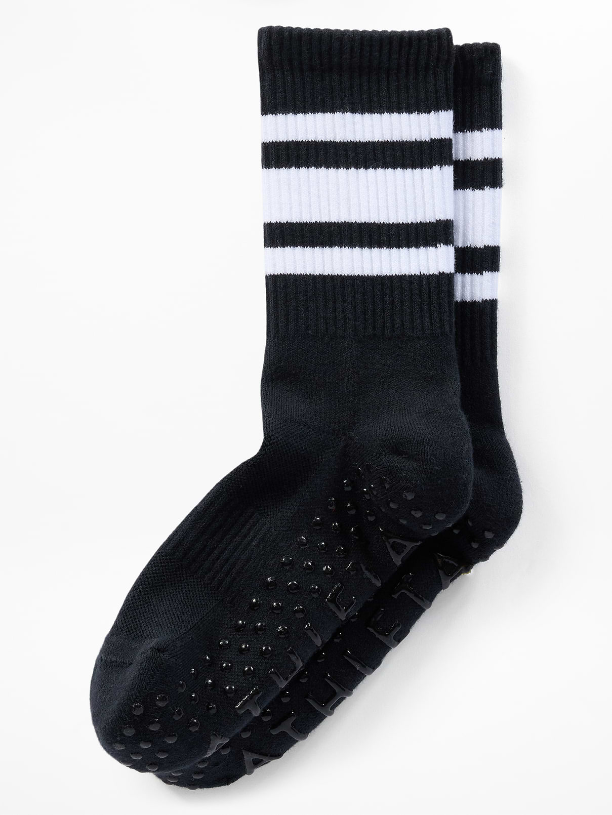 Image number 1 showing, Athleta Pilates Gripper Crew Sock
