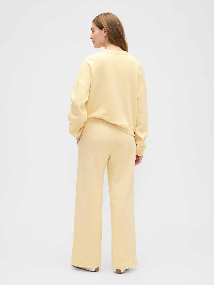 Image 2 of 5, Relaxed Straight-Leg Sweatpants