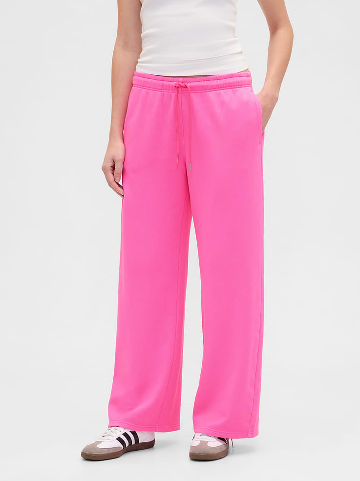 Image 3 of 5, Relaxed Straight-Leg Sweatpants