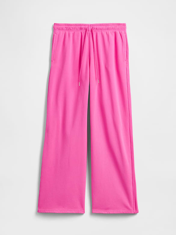 Relaxed Straight-Leg Sweatpants