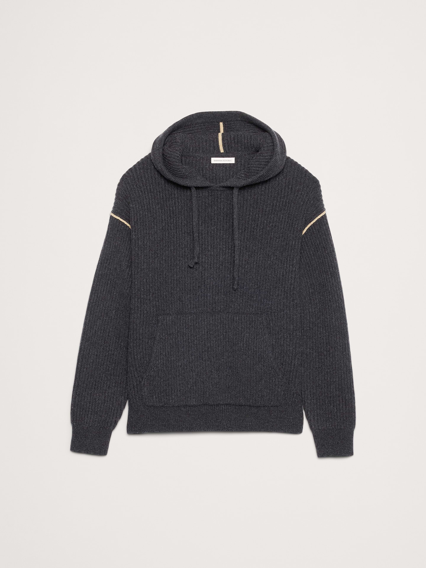 Image number 4 showing, Merino-Cotton Sweater Hoodie
