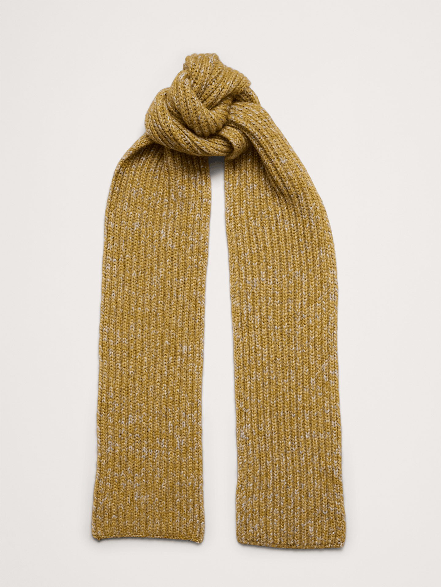 Image number 1 showing, Chunky Alpaca-Wool Blend Ribbed Scarf