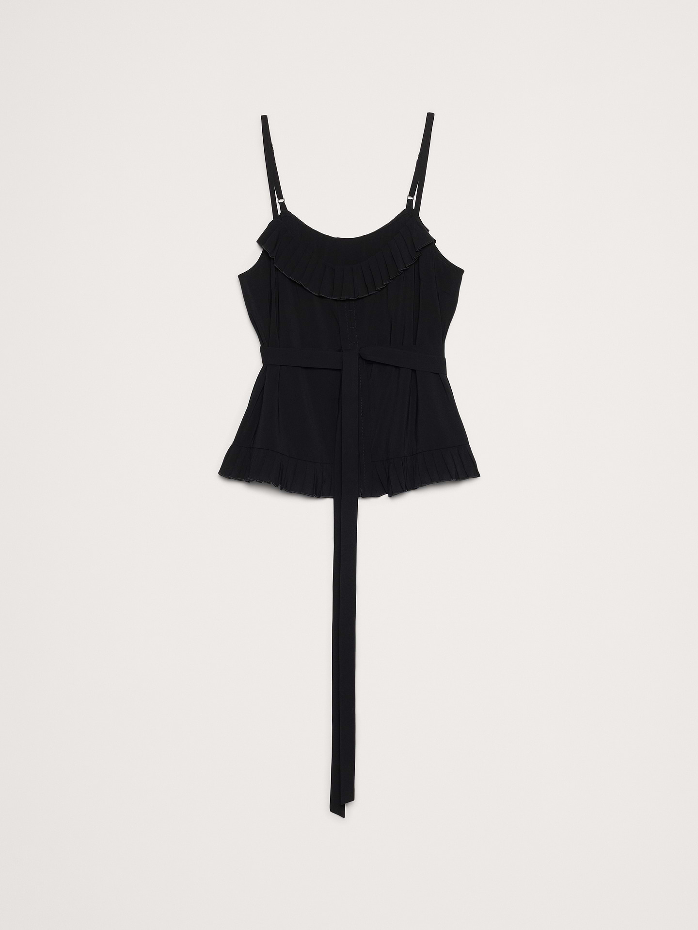 Image number 4 showing, Georgette Ruffle Tank