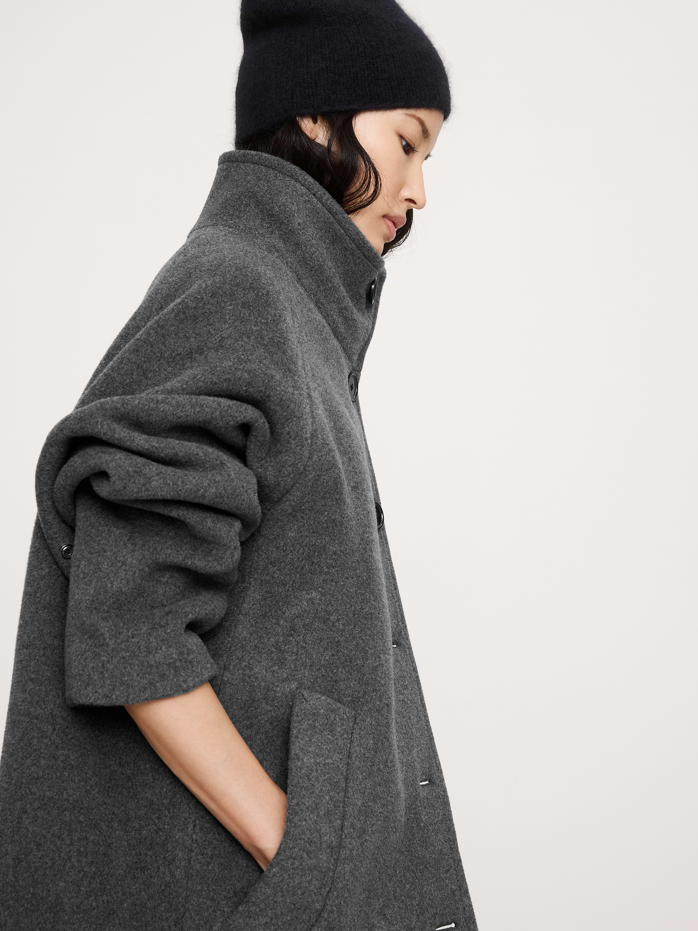 Image number 4 showing, Italian Wool-Blend Top Coat