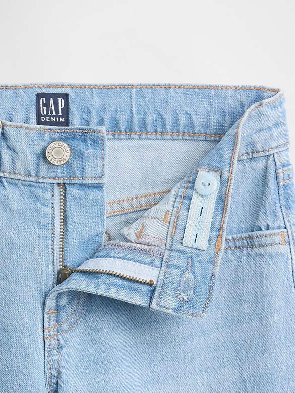 Kids Low Rise Relaxed Straight Jeans