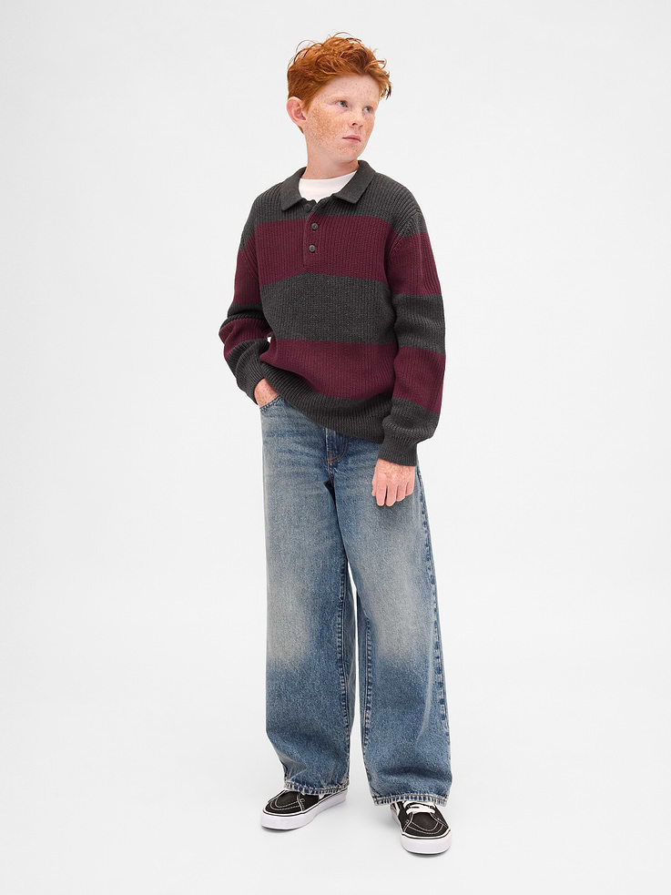 Image number 4 showing, Kids Polo Sweater