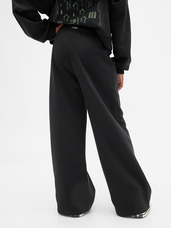 Pantalon ballon en coton ouaté VintageDoux à logo et à imprimé Wicked pour Enfant