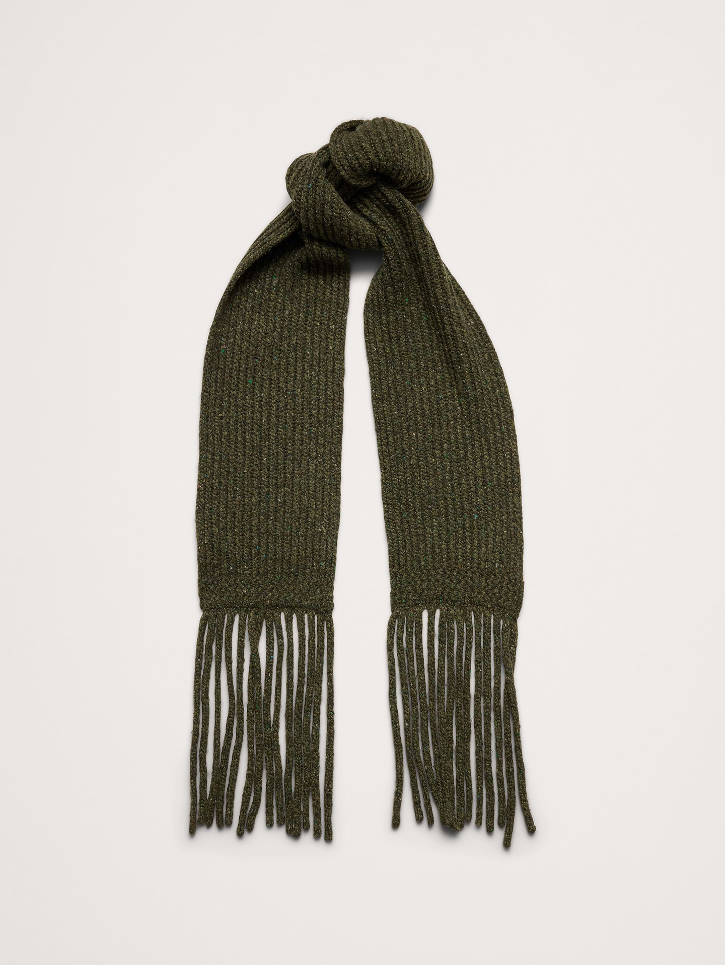Image number 1 showing, Donegal Wool-Blend Extra-Long Scarf