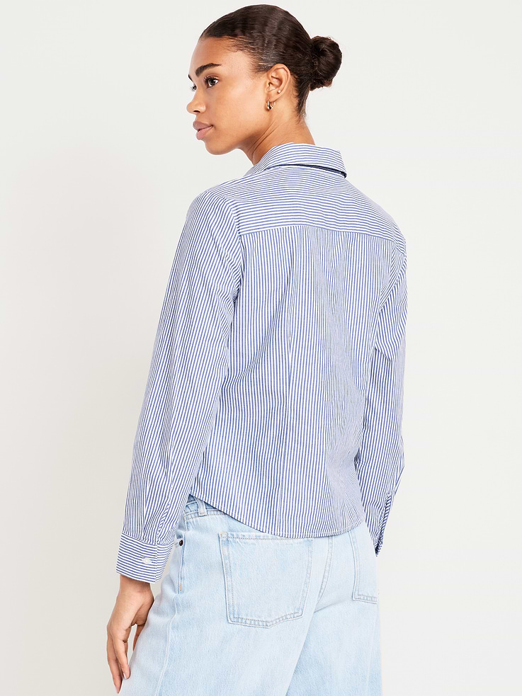Image number 2 showing, Slim Button-Down Striped Shirt
