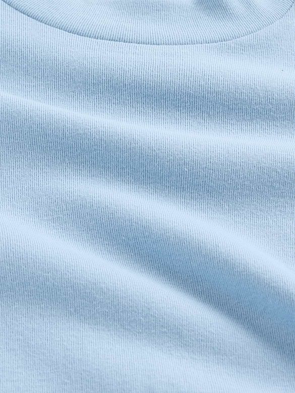 Kids Rib Mockneck T-Shirt