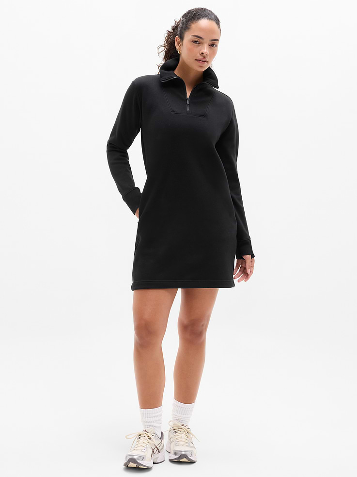 Image 1 of 6, FOR: Commuting, work, and travel, FEEL: Cozy Karma has the softest plush interior for extra warmth, FAVE: Secure zip pockets, Thumbholes lock your fit in place, Product #415940