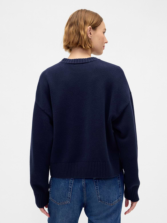 CashSoft Brannan Bear Logo Sweater